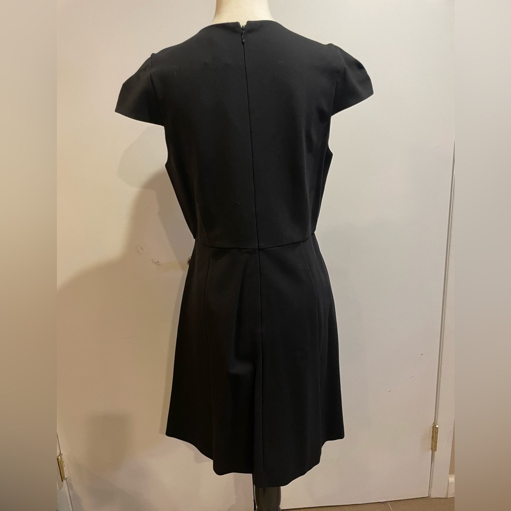 Halston Heritage Black Cutout Dress – Size 8 - Picture 6 of 11